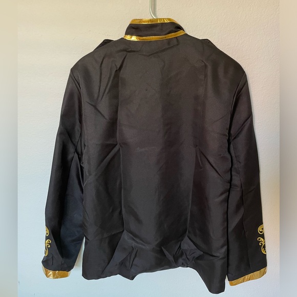 Unisex Military Blazers Prince Coats Drummer Parade Punk Officer Jacket, medium - Picture 6 of 10